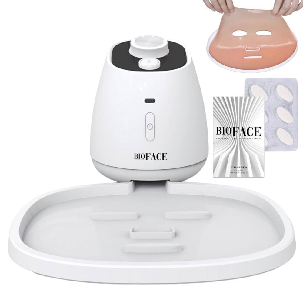 Facial Mask Machine with Collagen Tablets DIY Mask Maker Restore skin at home